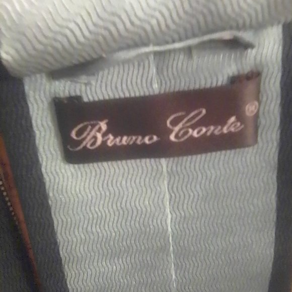 Bruno Conte Mens Tie, and pocket square New without tags - Picture 4 of 4